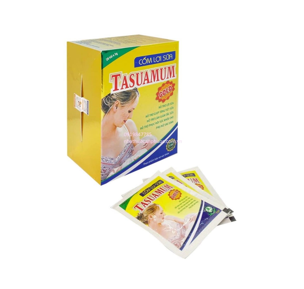 Cốm lợi sữa Tasuamum Gold 
