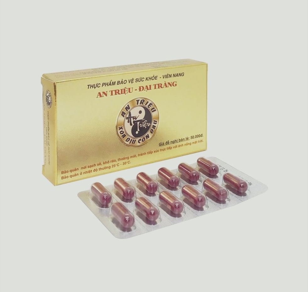 Đại tràng An Triệu ( hộp 2 vỉ x 12 viên )