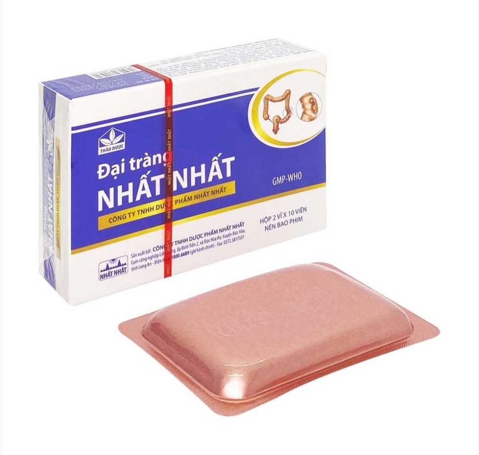 Đại tràng nhất nhất ( hộp 2 vỉ x 10 viên ) | NHẤT NHẤT