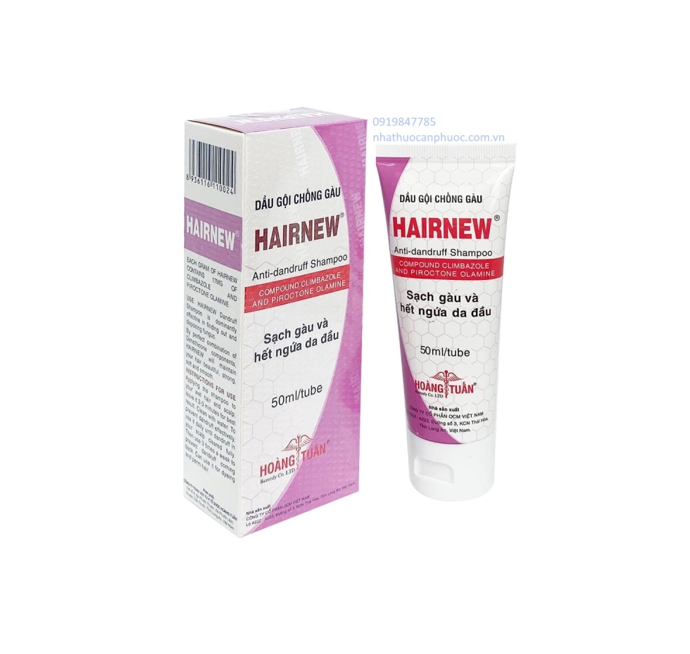 Dầu gội trị gàu Hairnew (tuýp 50ml)