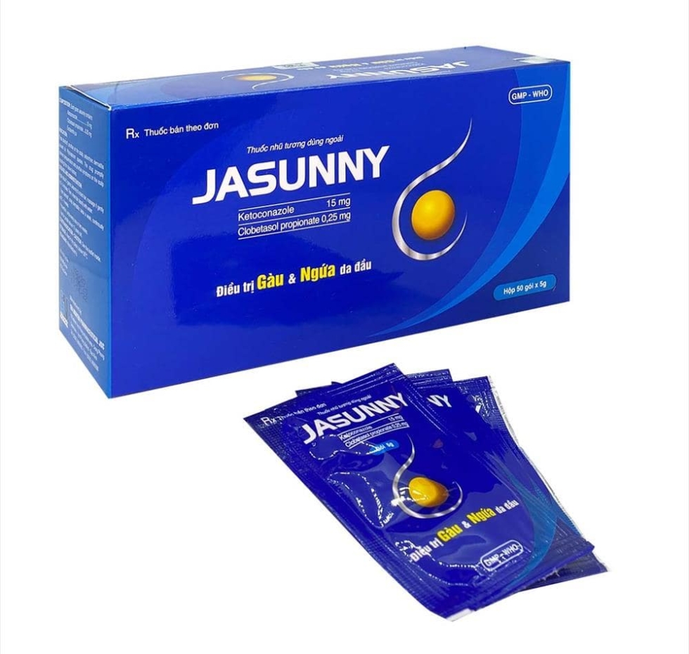 Dầu gội trị gàu Jasunny gói 5g