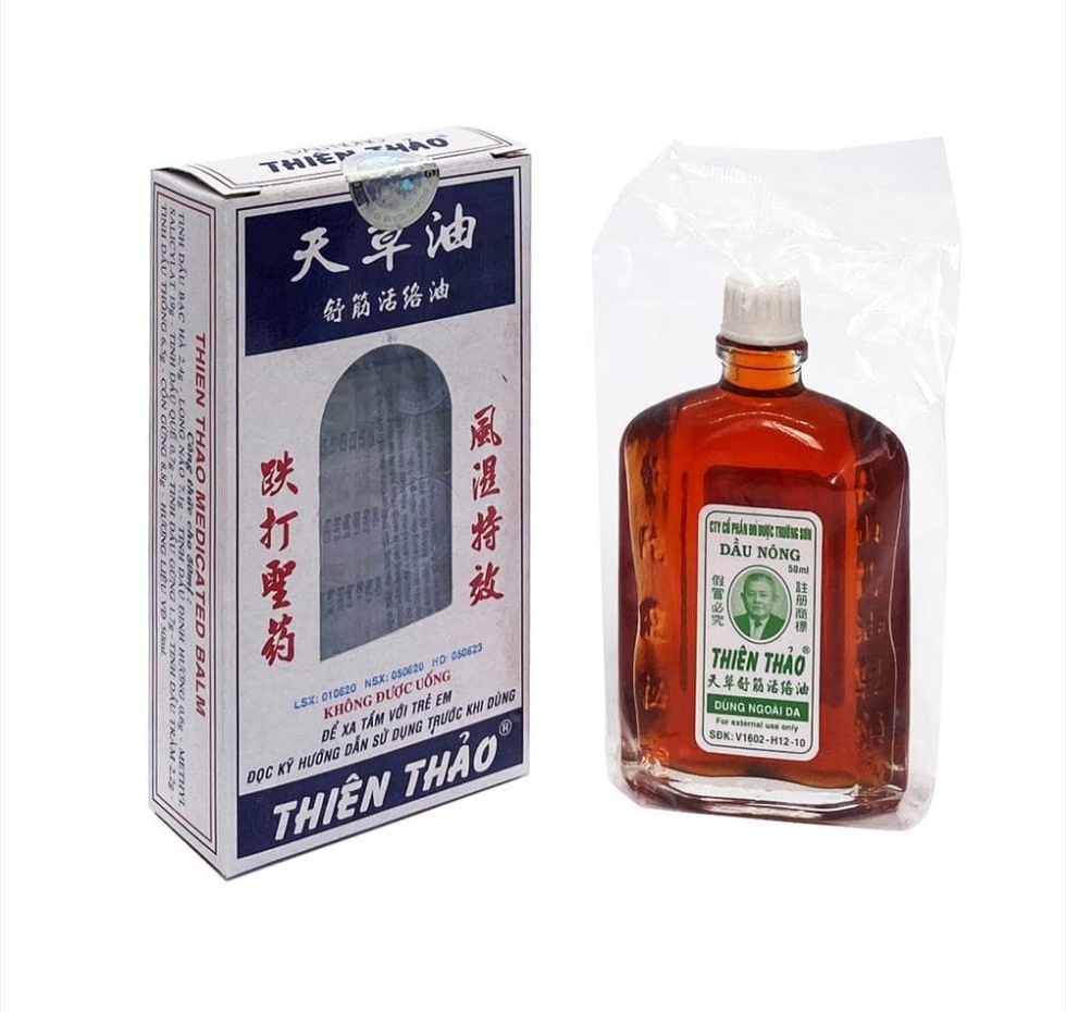 Dầu nóng thiên thảo 50ml