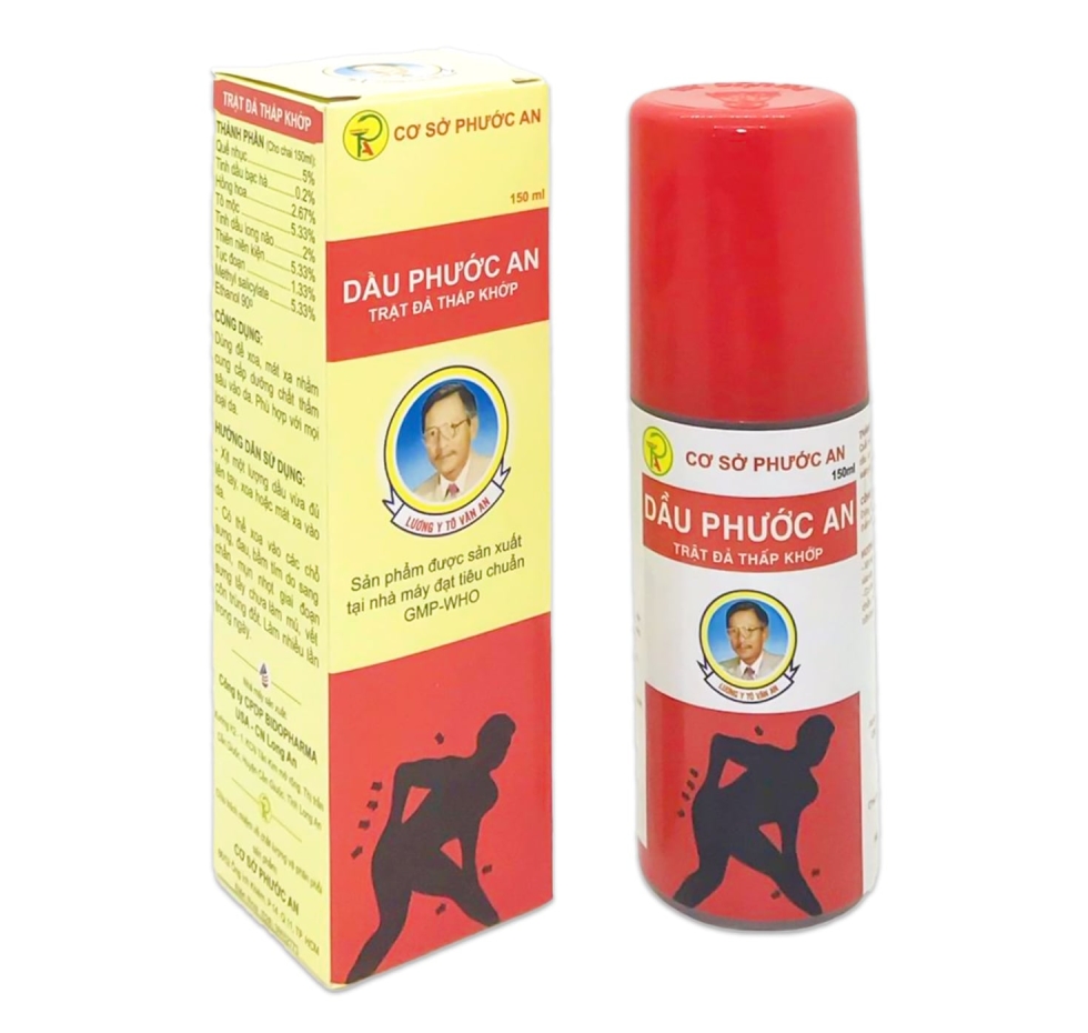 Dầu Phước An™ 150ml | Trật đả thấp khớp