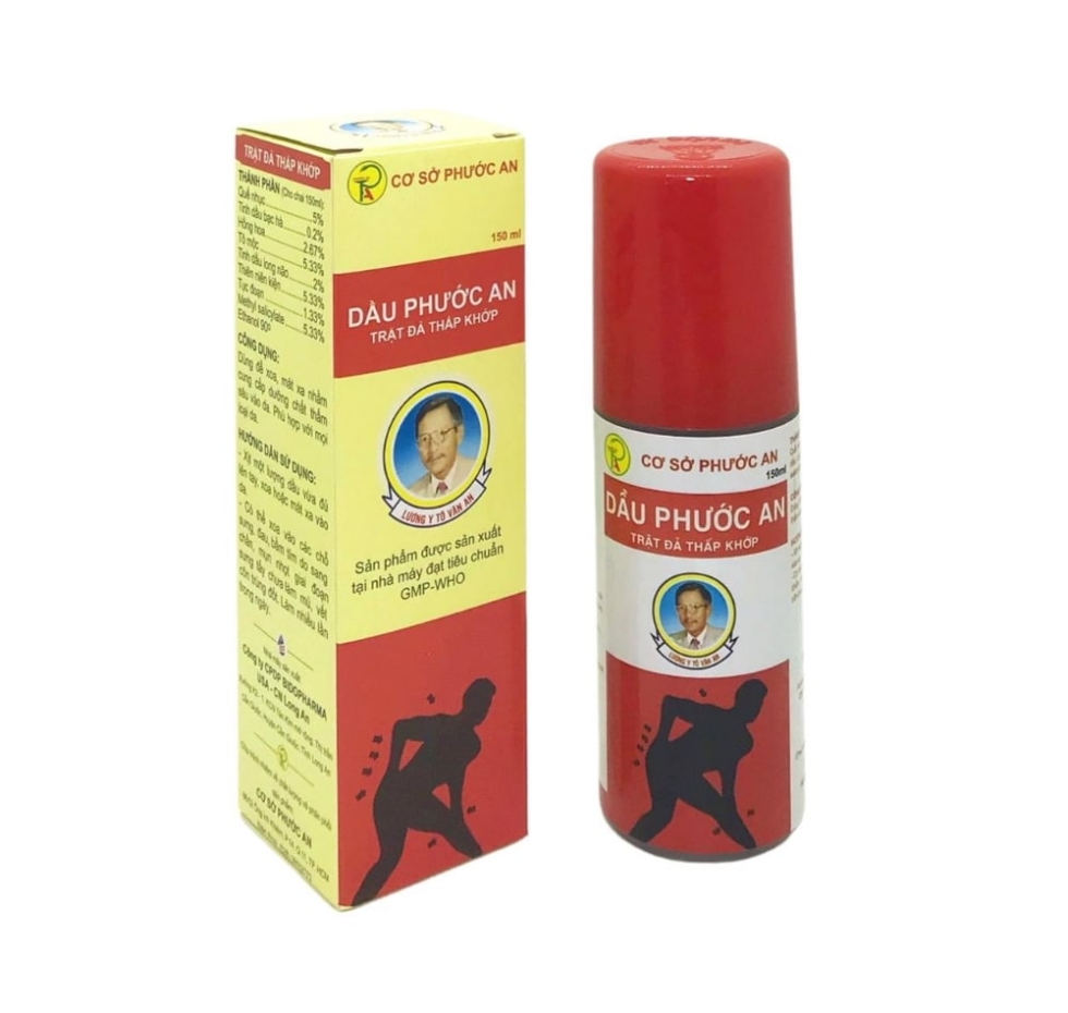 Dầu trật đả Thấp khớp Phước An 150ml