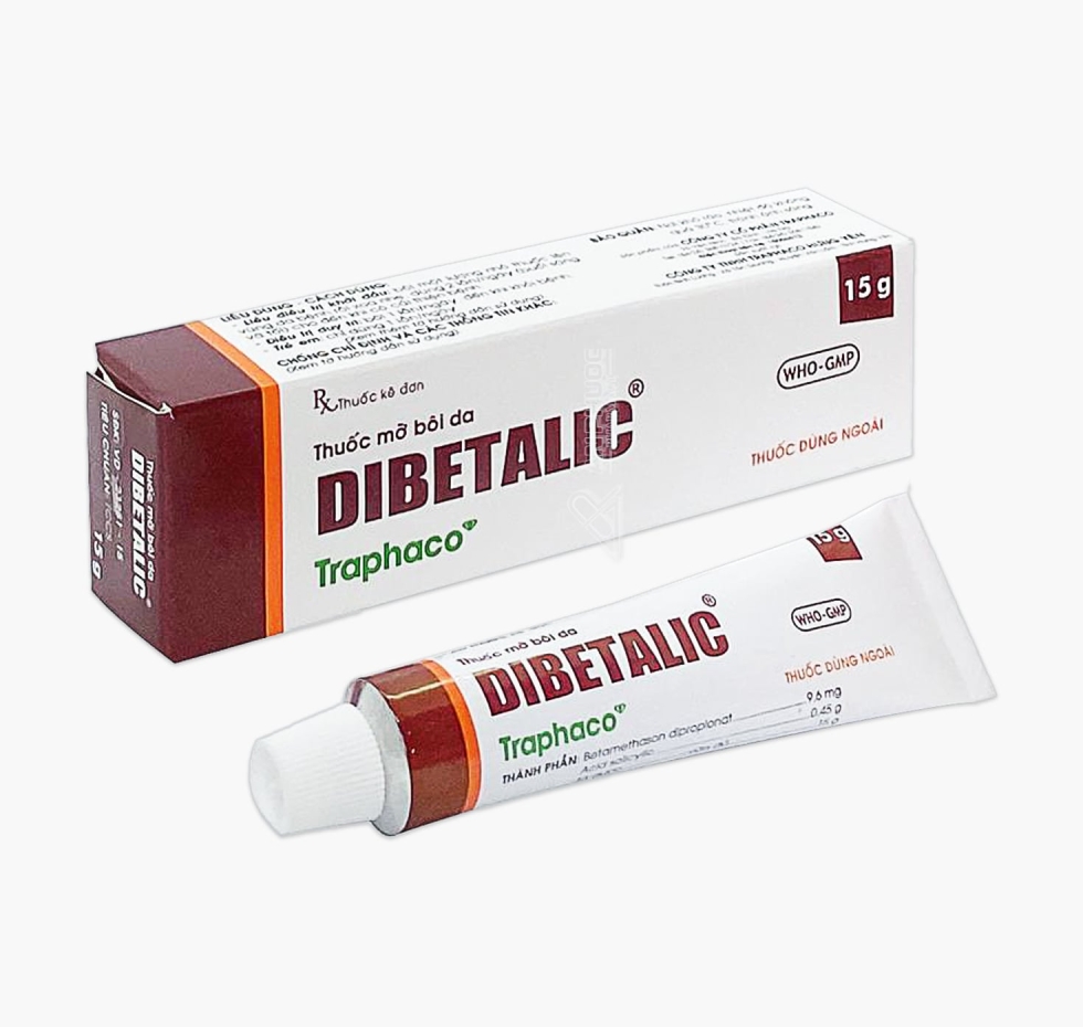 Dibetalic cream ( tuýp 15g )-TRAPHACO