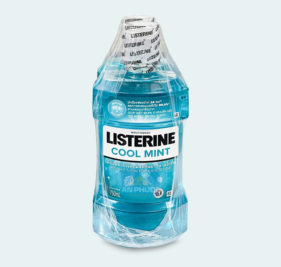 Dung Dịch Súc Miệng Listerine® |【Chai 750ml】 