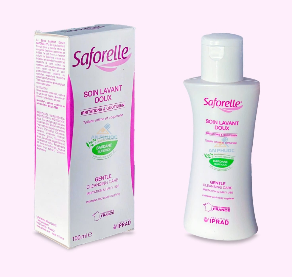 Dung Dịch Vệ Sinh Phụ Nữ Saforelle® |【Chai 100 ml】
