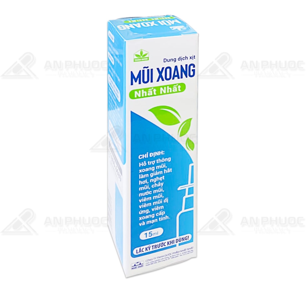Dung Dịch Xịt Mũi Xoang Nhất Nhất® 15ml