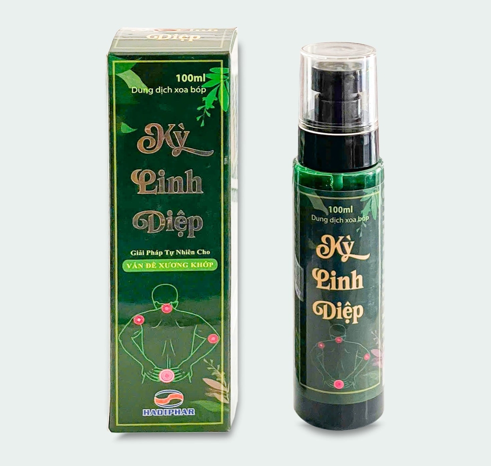 Dung Dịch Xoa Bóp Kỳ Linh Diệp® |【Lọ 100 ml】
