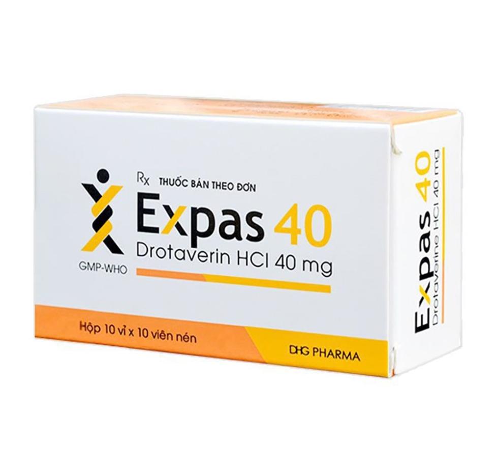 Thuốc chống co thắt expas 40mg