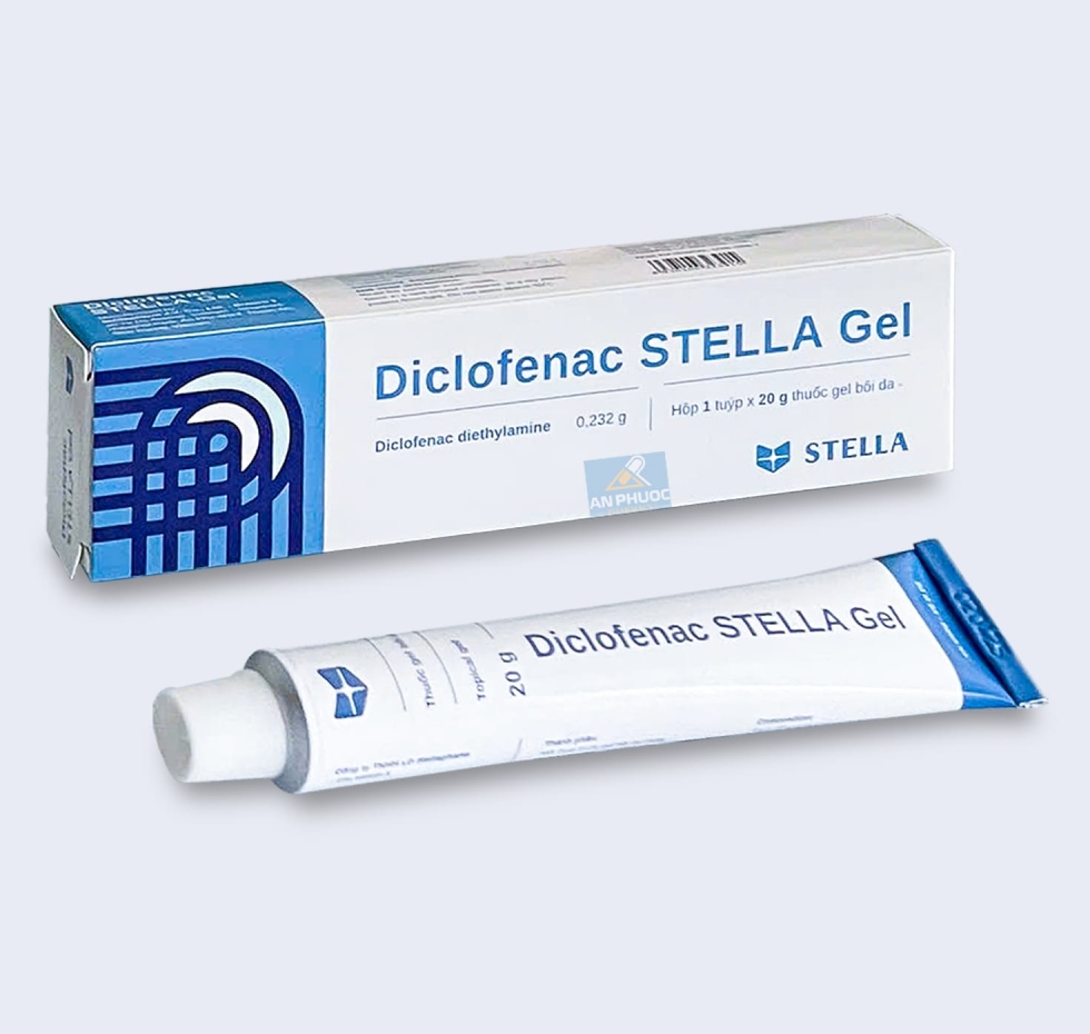 Gel Bôi Giảm Đau Diclofenac STELLA ® |【Tuýp 20gam】