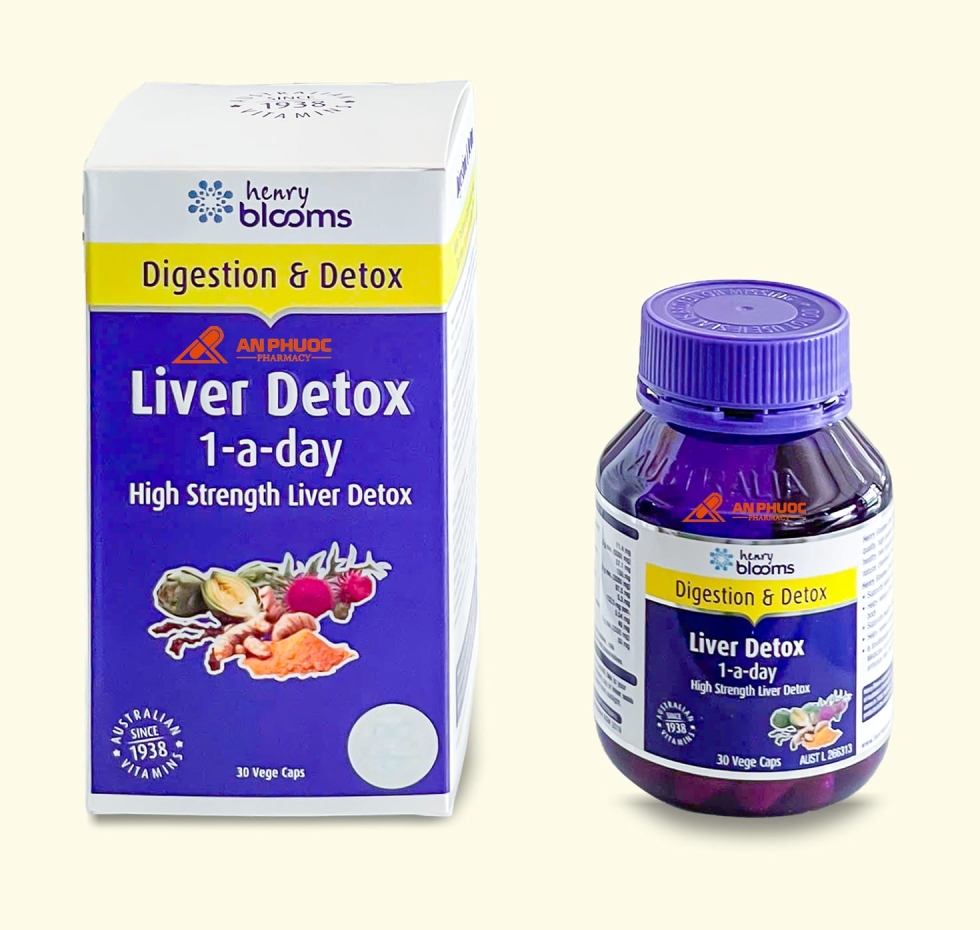 Giải Độc Gan Liver Detox® | 1-a- day |【Lọ 30 viên】 