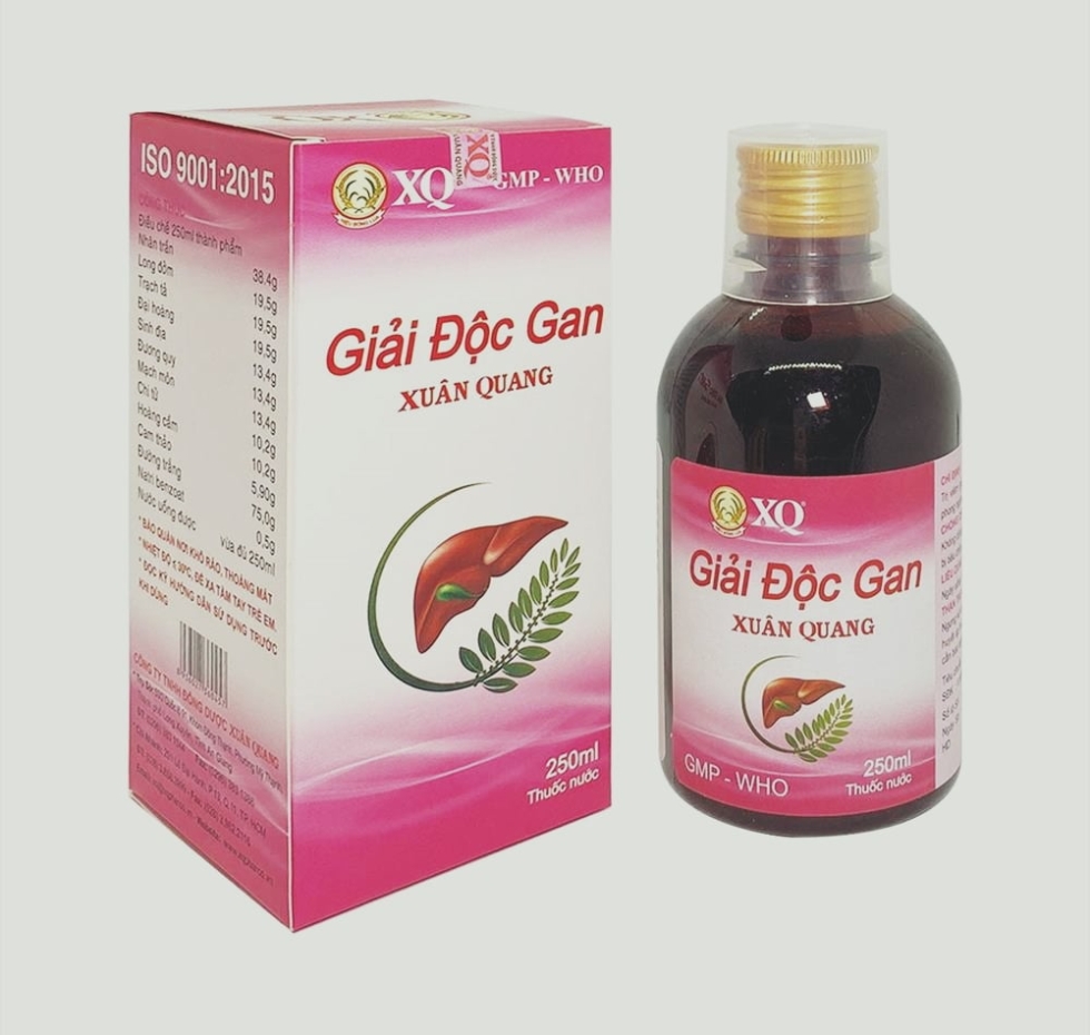 Giải độc gan Xuân Quang ( chai 250ml )