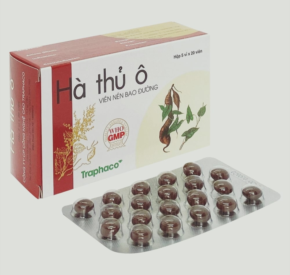 Hà thủ ô ( hộp 5 vỉ x 20 viên )