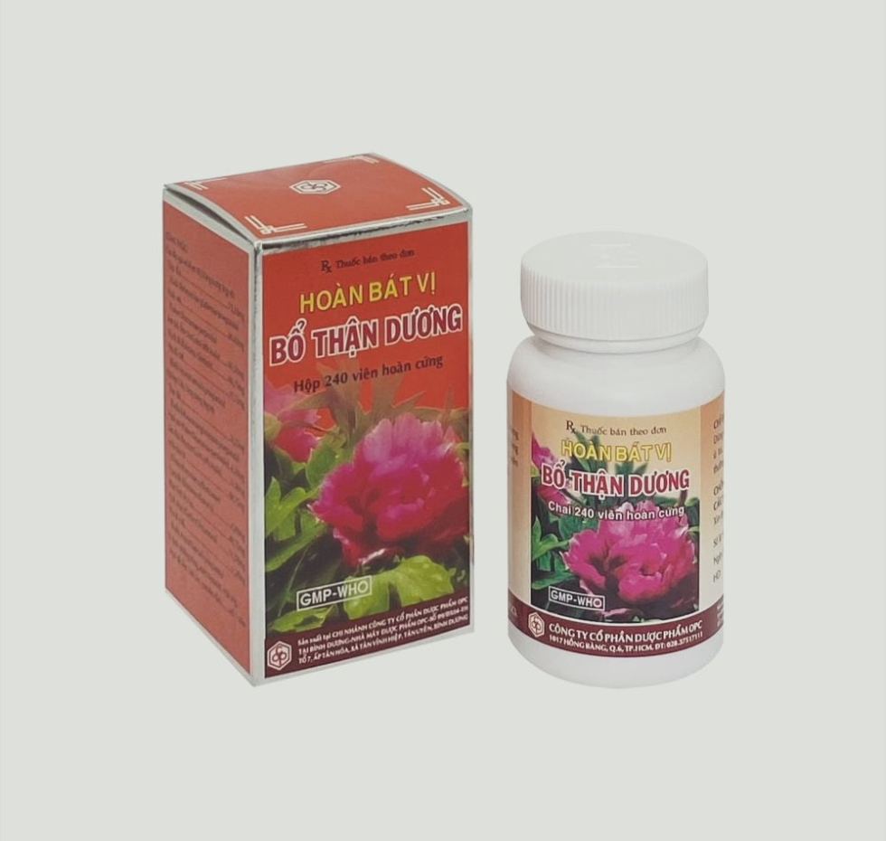Hoàn Bát Vị Bổ thận Dương ( lọ 240 viên hoàn )