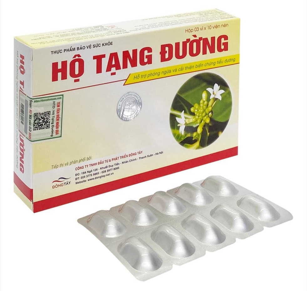 Viên uống hộ tạng đường chống biến chứng tiểu đường