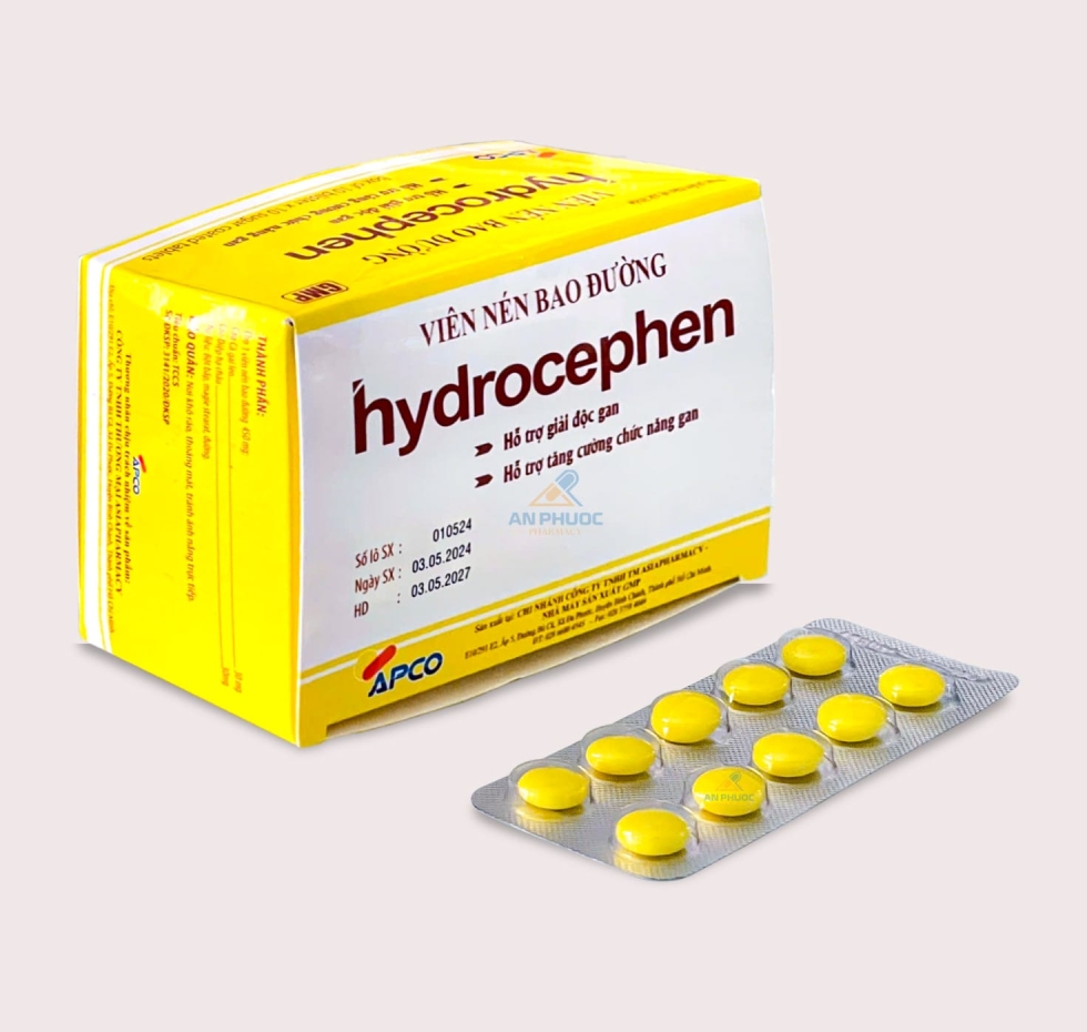 Hydrocephen® | Giải Độc Gan |【Hộp 100 Viên】