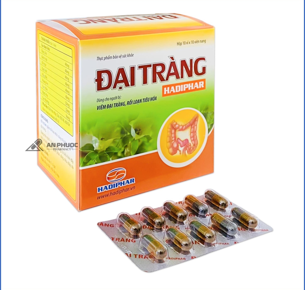 Đại Tràng Hadiphar® | Viêm đại tràng, Rối loạn tiêu hóa 