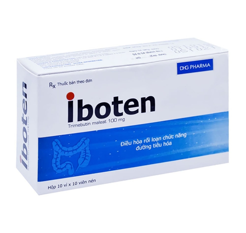 Thuốc chống co thắt iboten 100mg