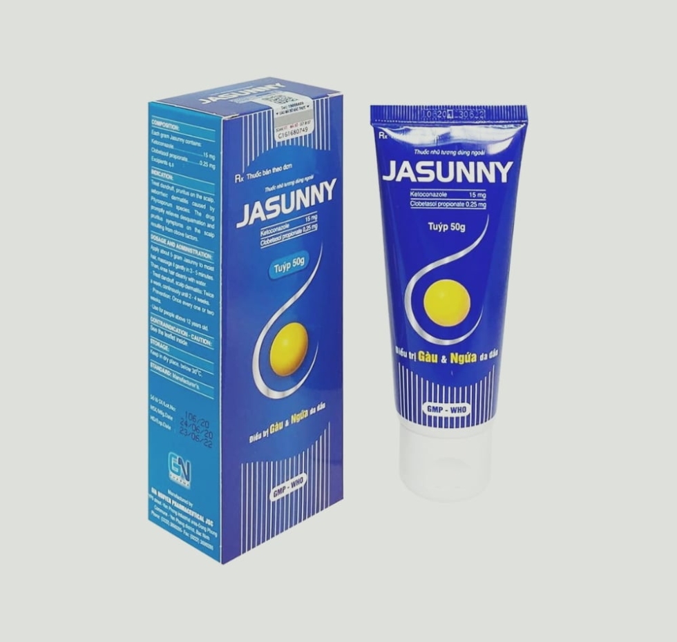 Dầu gội trị gàu Jasunny ( tuýp 50g )
