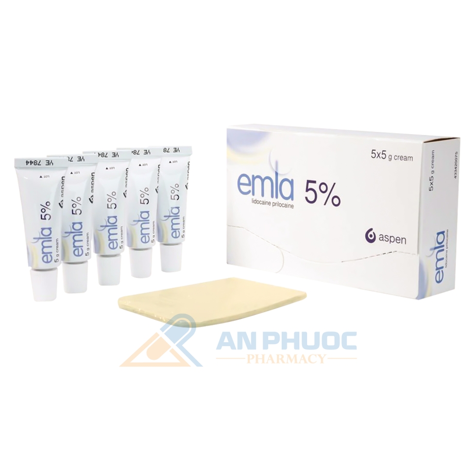 Thuốc Bôi Emla 5%™ | Hộp 5 tuýp x 5 gam