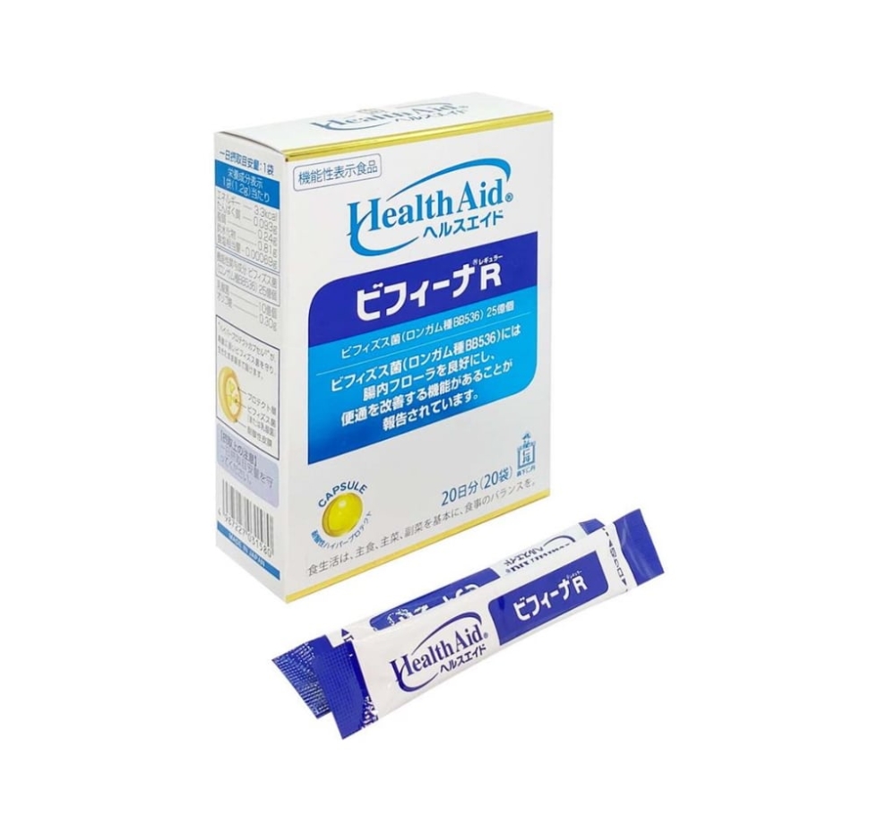 Men vi sinh Bifina R chính hãng Nhật Bản (hộp 20 gói)