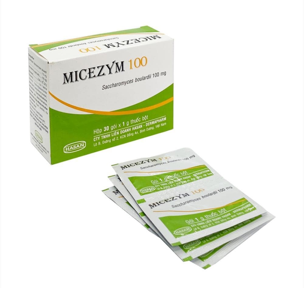 Men vi sinh Micezym 100mg gói
