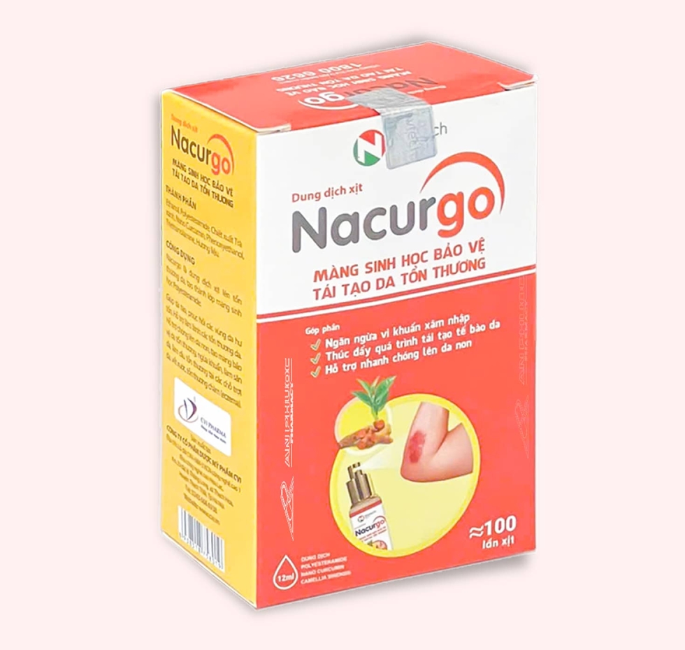 Nacurgo® | Dung Dịch Xịt Bảo Vệ Da | 【Chai 12 ml】  