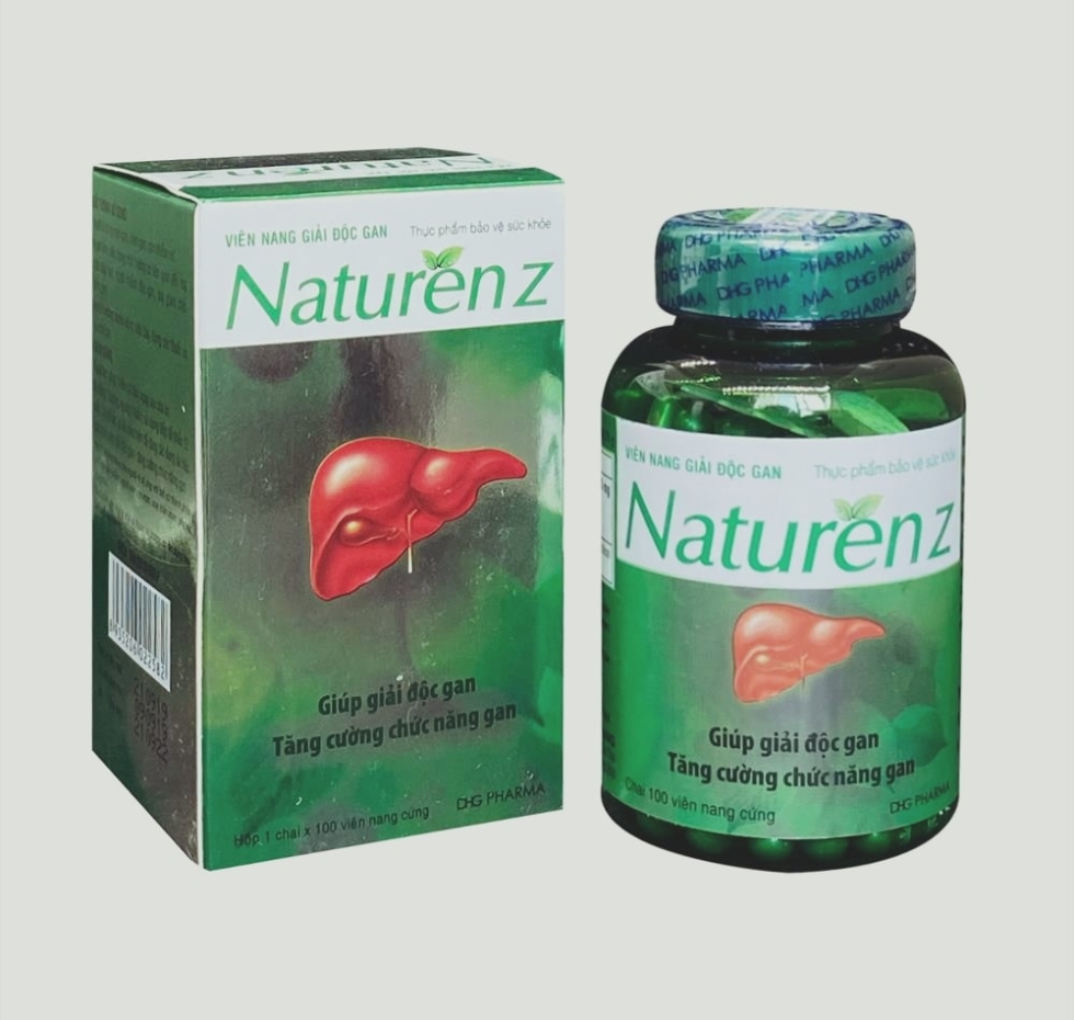 Viên uống giải độc gan naturenz (ch/100)
