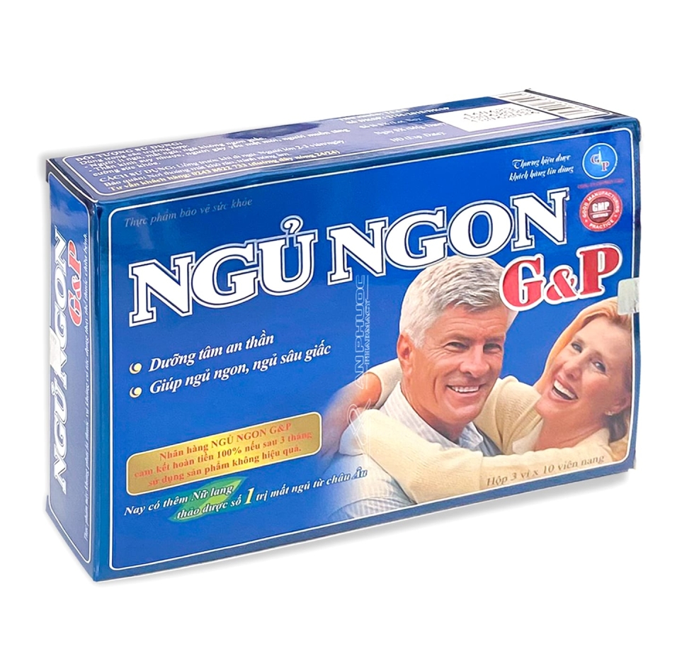 Ngủ Ngon G&P® |  Dưỡng tâm an thần giúp ngủ sâu giấc
