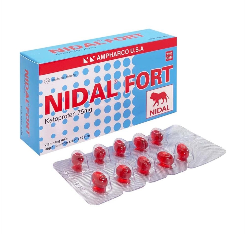 Thuốc Nidal fort 75mg