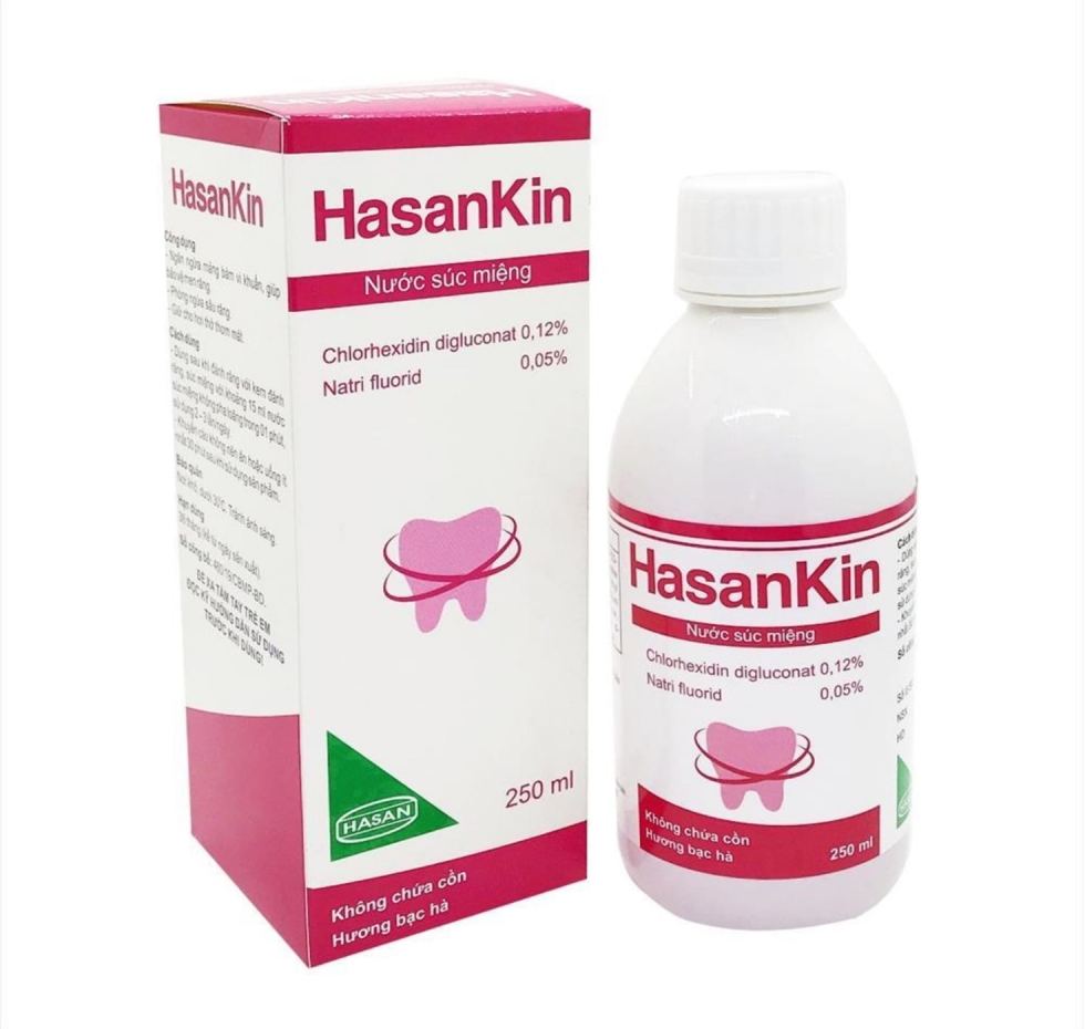 Nước Súc Miệng Hasankin 250ml (chlorhexidine)