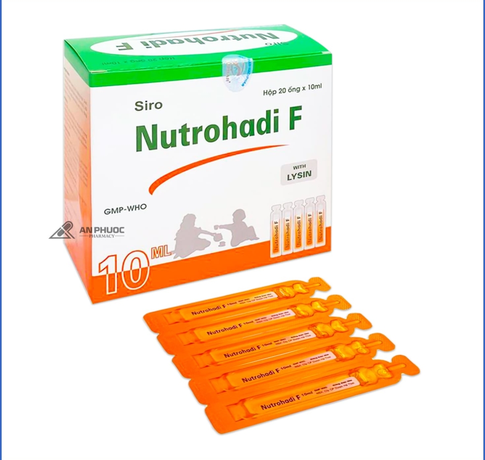 Nutrohadi F® Ống 10ml | Siro Bổ Dưỡng