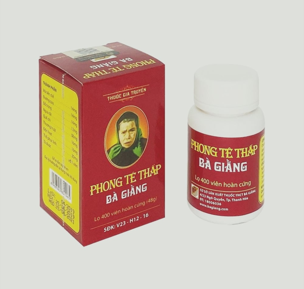 Phong tê thấp Bà Giằng ( lọ 400 viên )