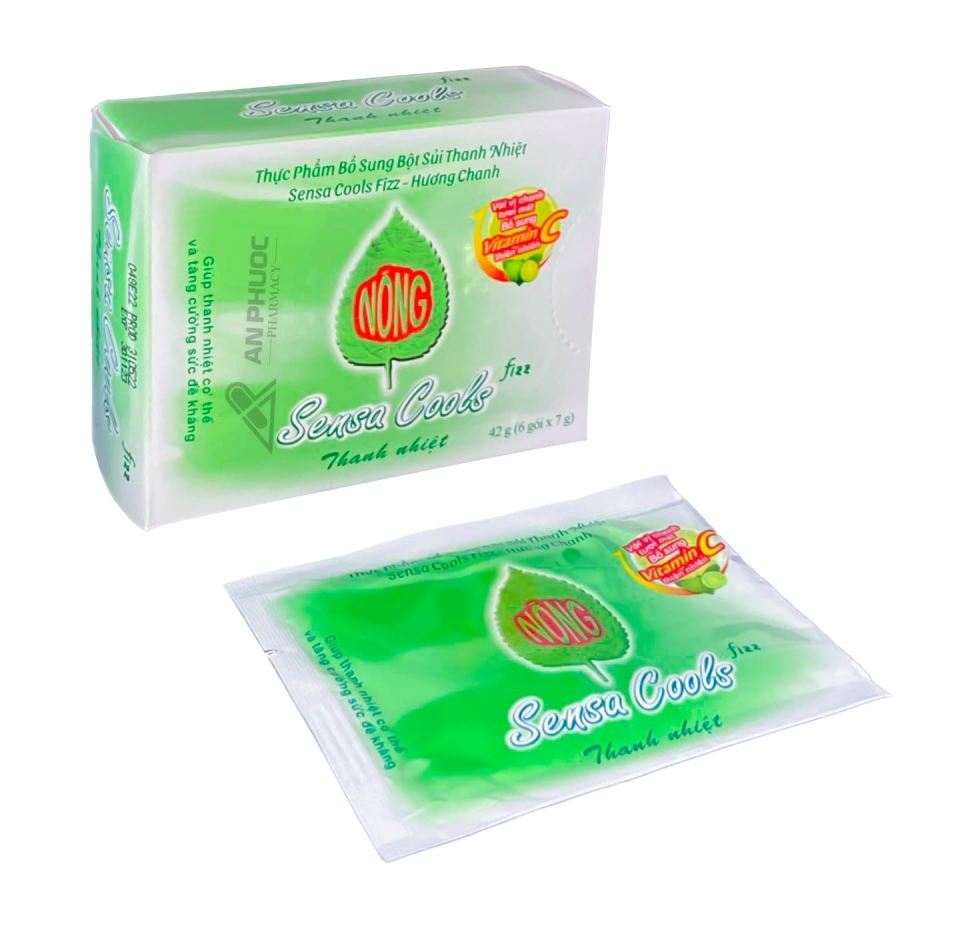Sensacools Fizz™ | Bột sủi Thanh Nhiệt