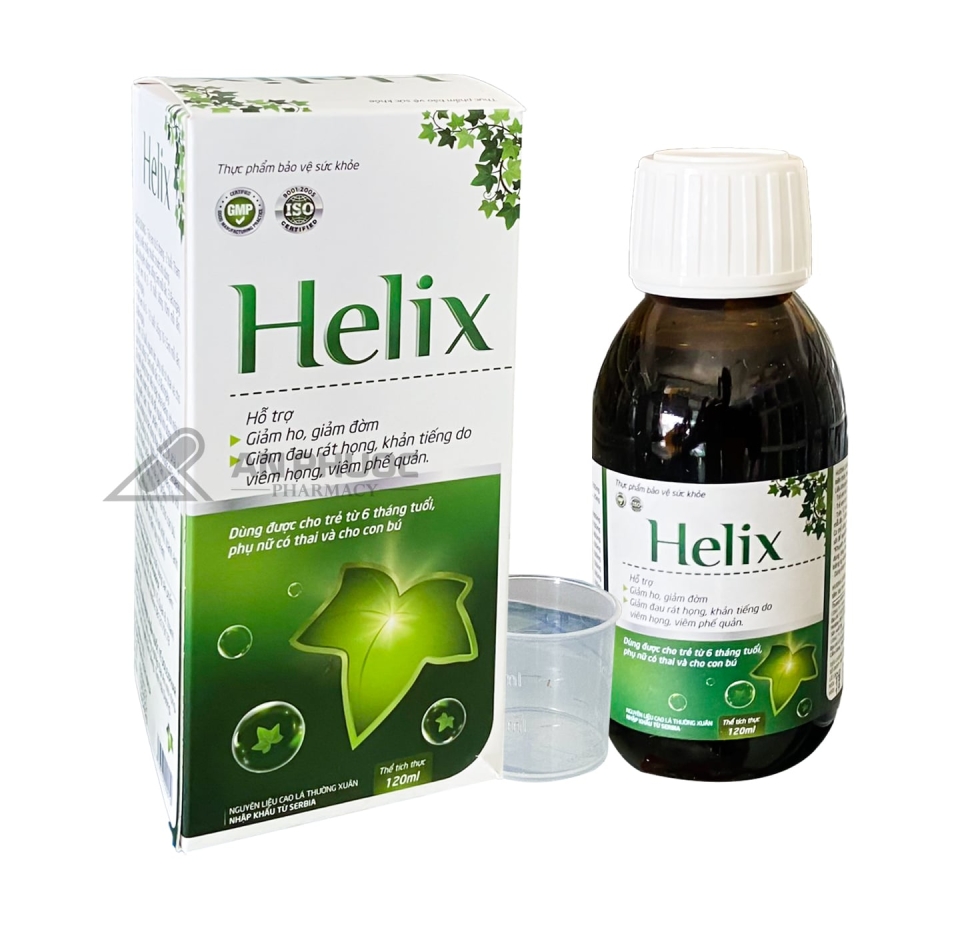 Siro Ho Helix™ 120ml | Cao lá thường xuân