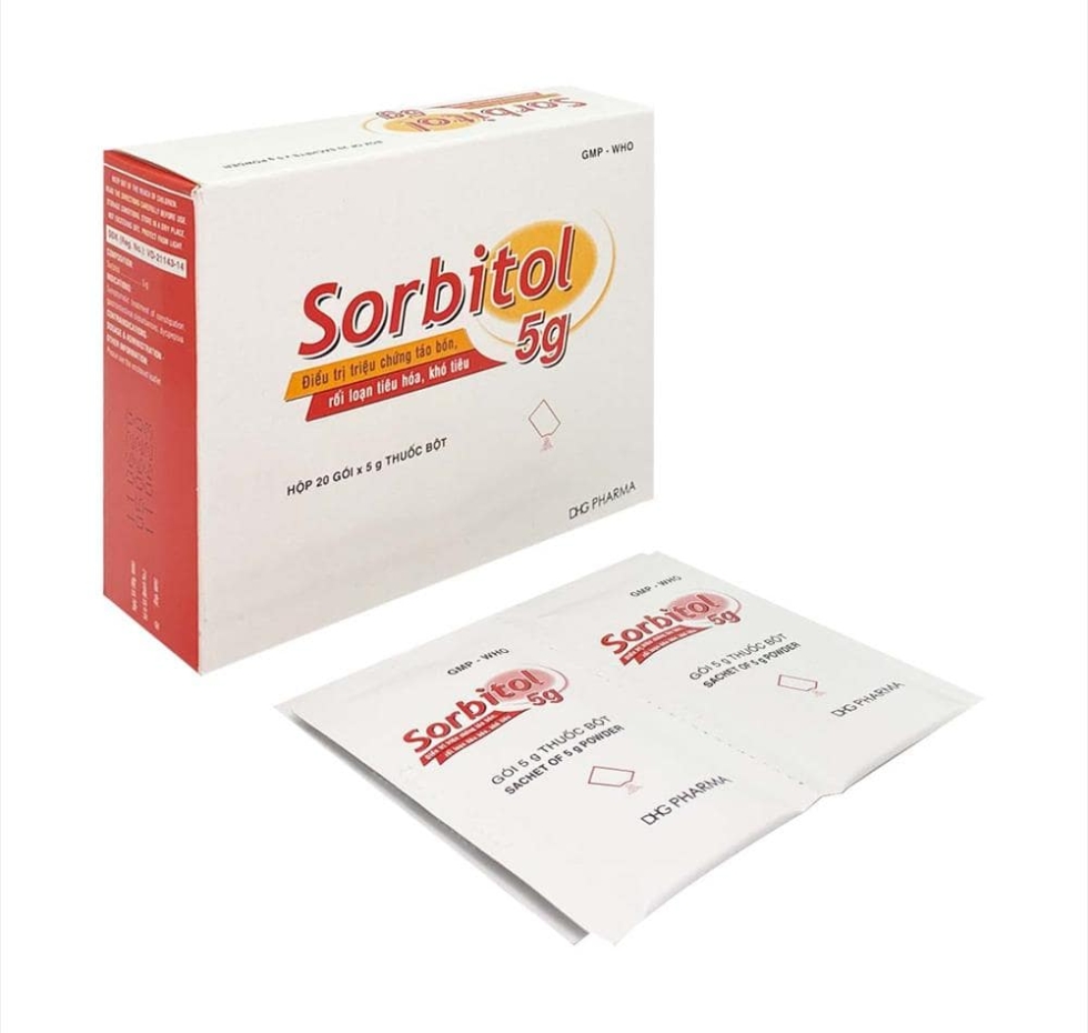 Thuốc trị táo bón Sorbitol DHG gói 