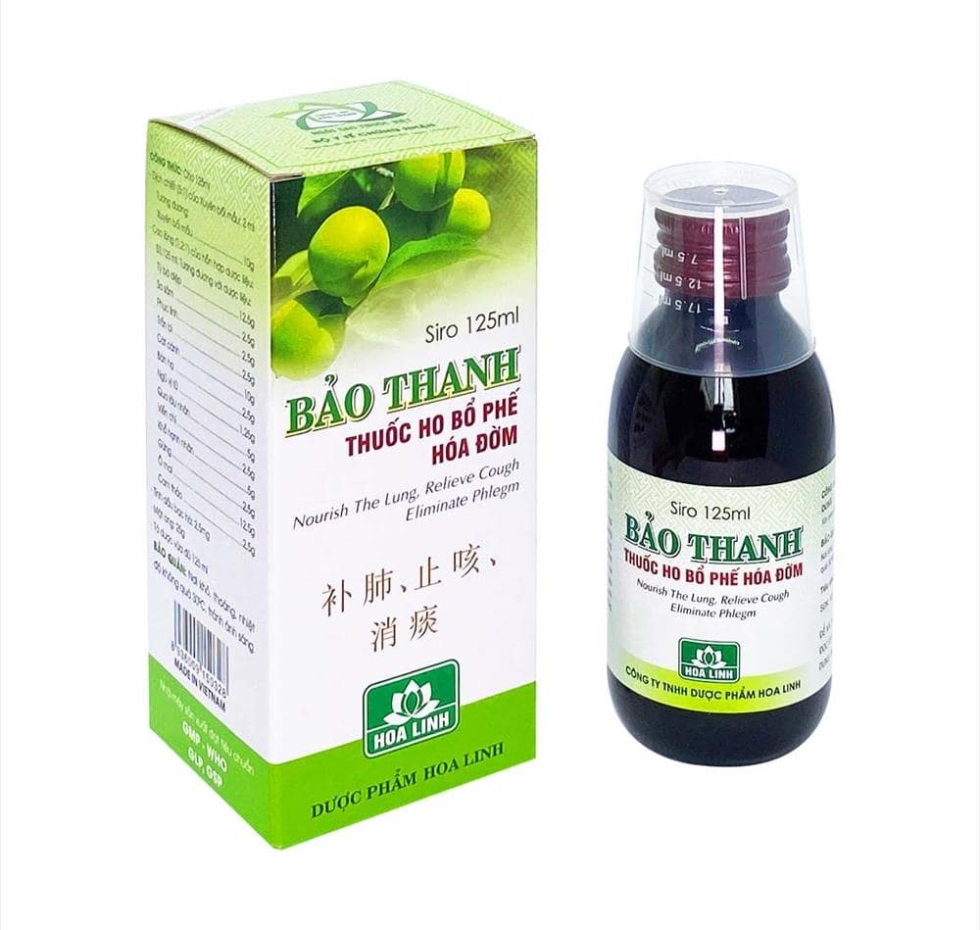 Siro thuốc  ho bổ phế bảo thanh 