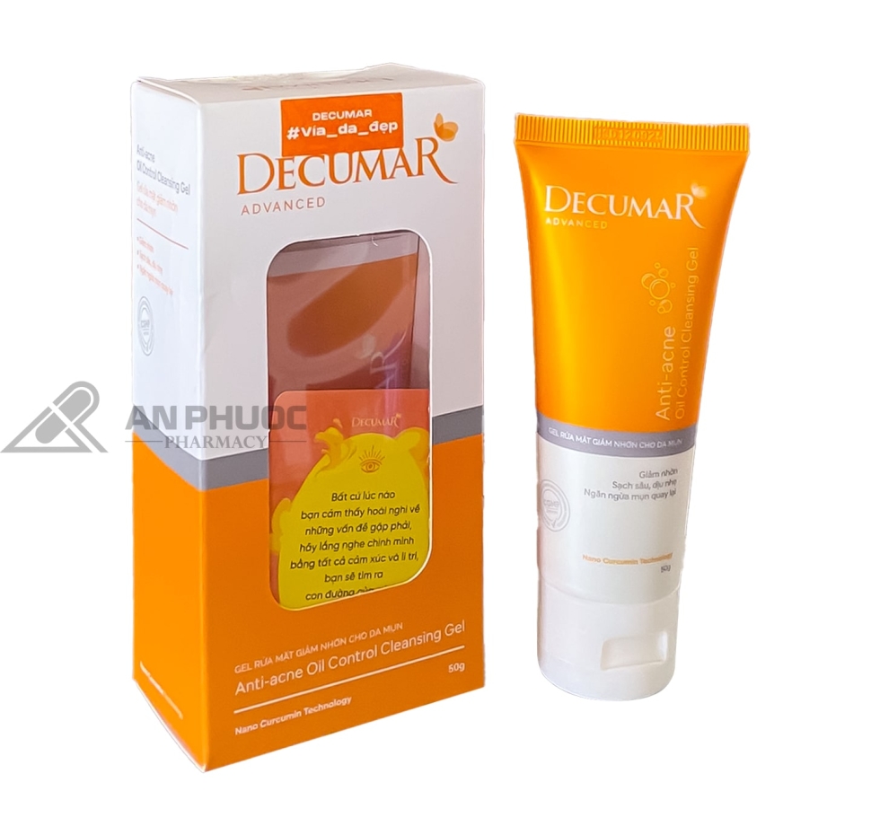 Sữa Rửa Mặt Decumar™ Tuýp 50g | Giảm nhờn cho da mụn