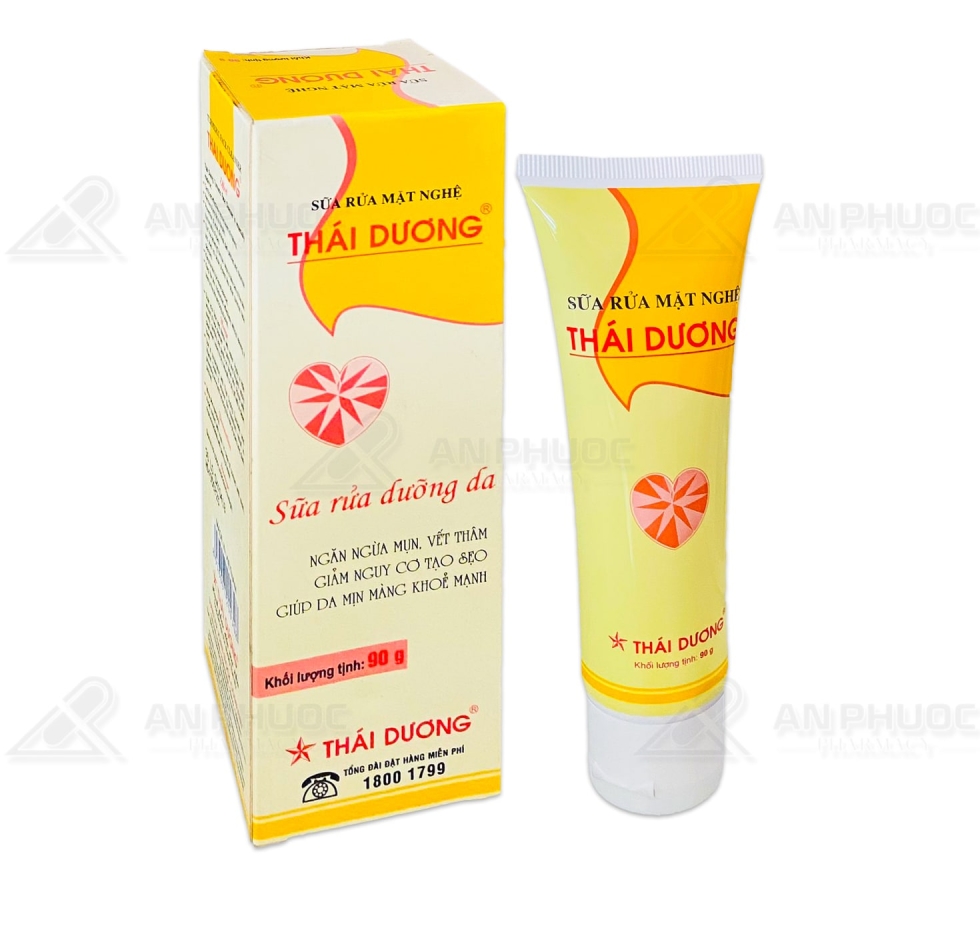 Sữa Rửa Mặt Nghệ Thái Dương® | Tuýp 90 gam 