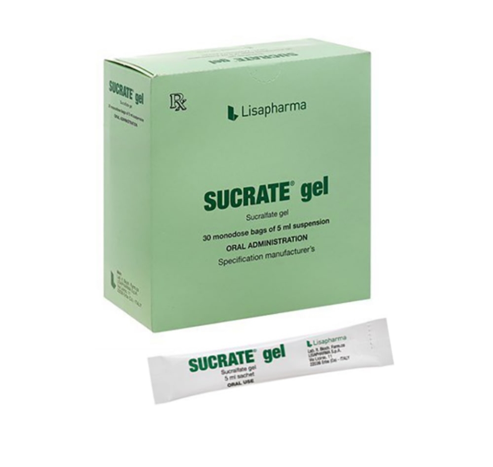 Thuốc trị viêm loét dạ dày sucrate gel gói 5ml