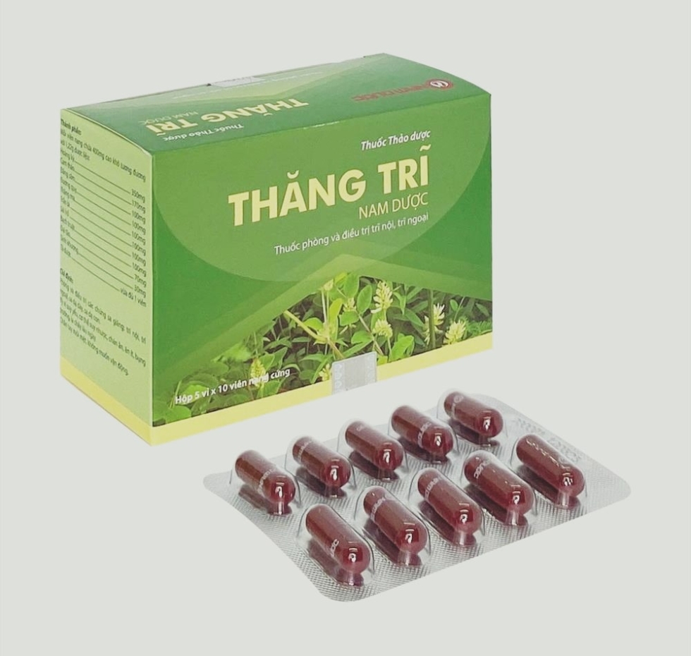 Thăng trĩ  ( hộp 5 vỉ x 10 viên )