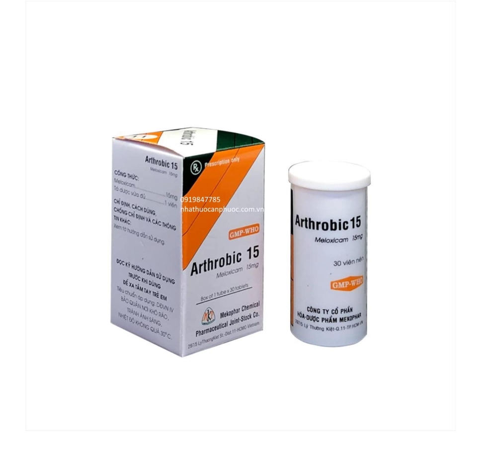 Thuốc Arthrobic 15mg (meloxicam)