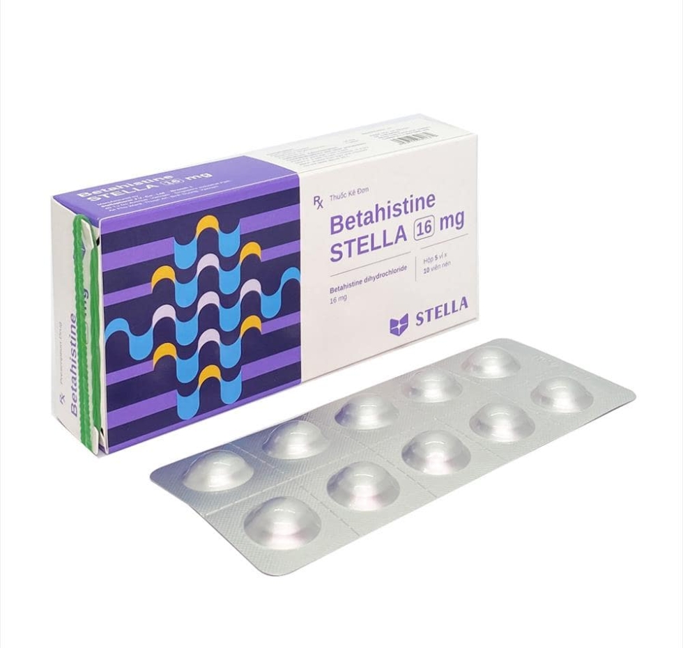 Thuốc Betahistine Stella 16mg