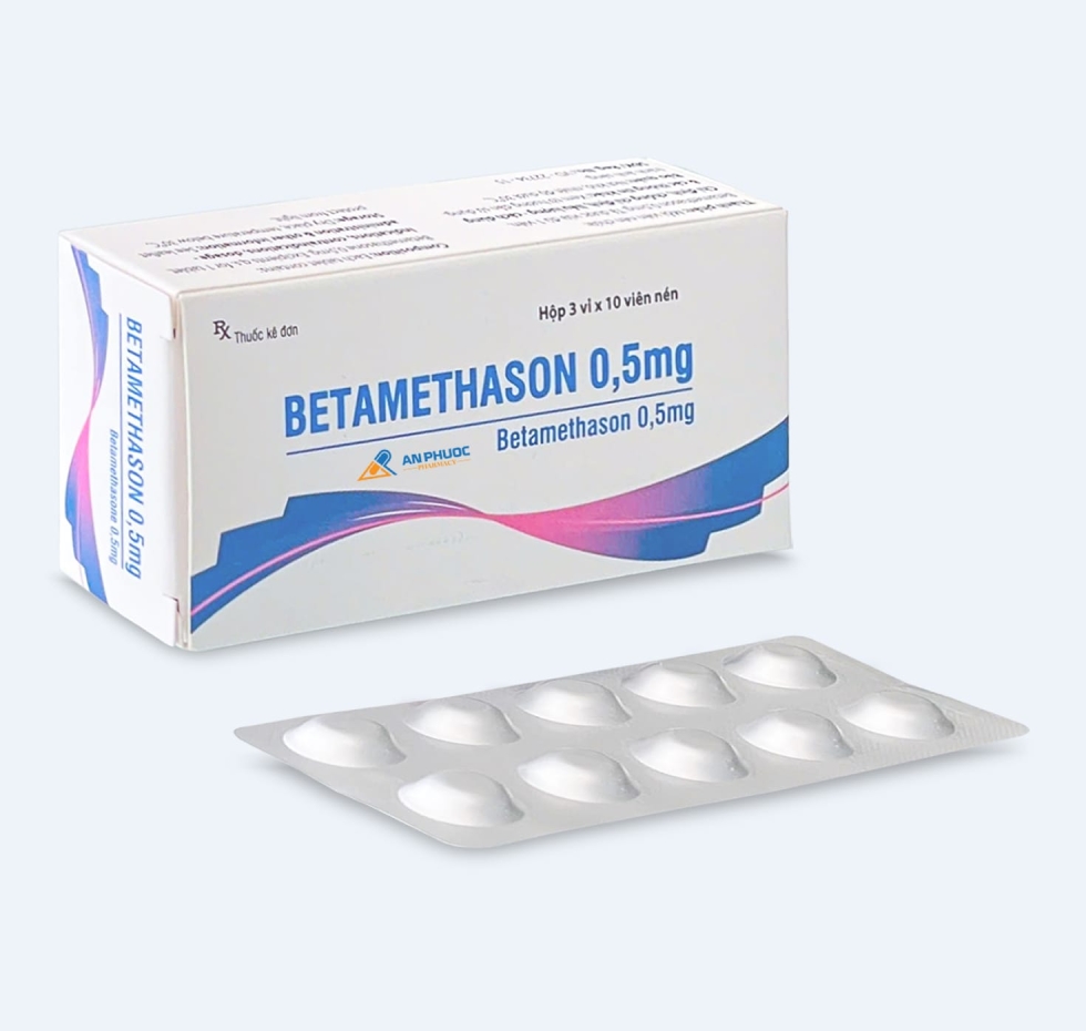 Thuốc Betamethason® 0.5mg | Enlie |【Hộp 30 Viên】