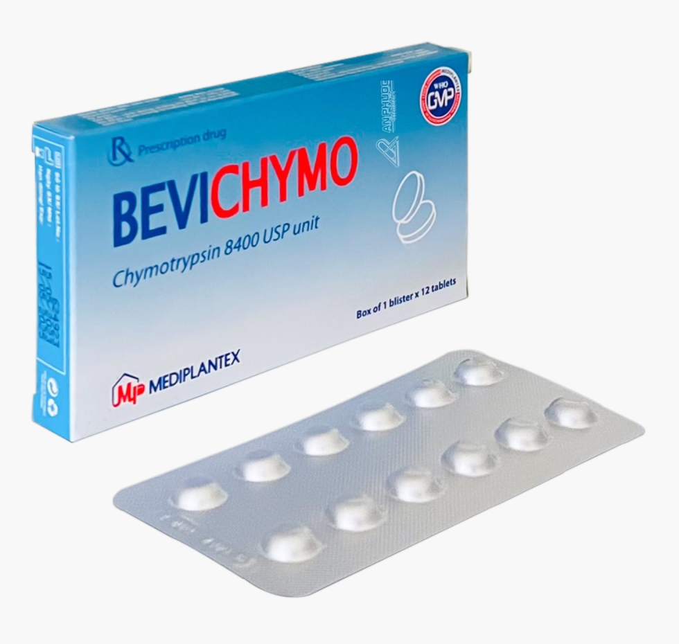 Thuốc Bevichymo® 8400 USP | Chymotrypsin 