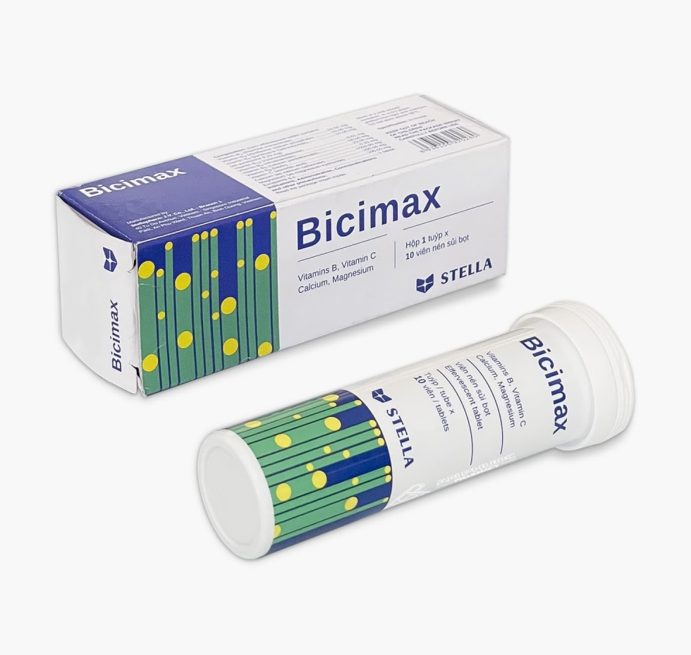 Thuốc Bicimax® |【Hộp 10 viên sủi】