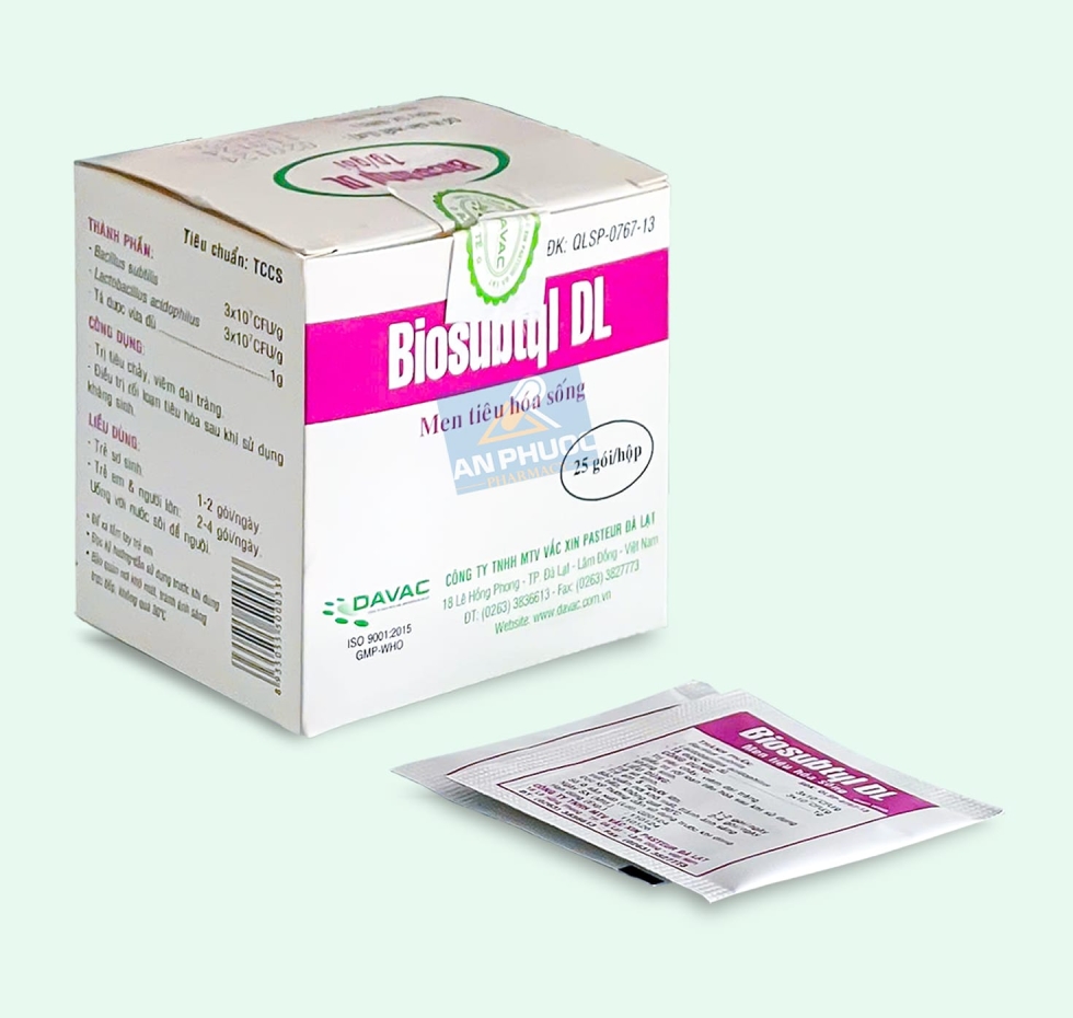 Thuốc Biosubtyl DL® | Men Tiêu Hóa Sống |【Hộp 25 gói】