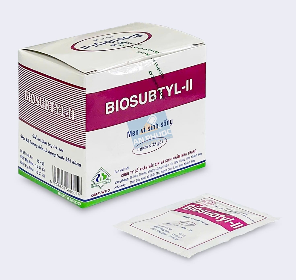 Thuốc Biosubtyl-II® | Bacillus Subtilis |【Hộp 25 gói】