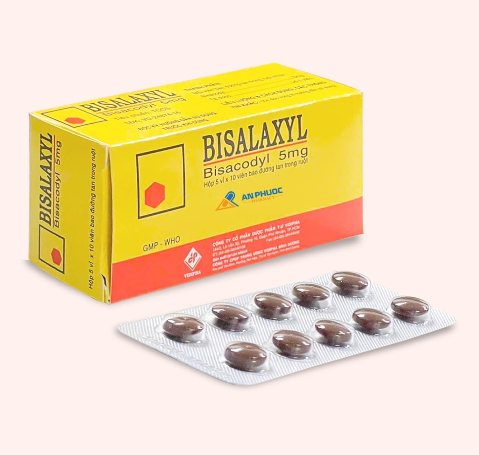 Thuốc Bisalaxyl® 5mg | Bisacodyl |【Hộp 50 Viên】